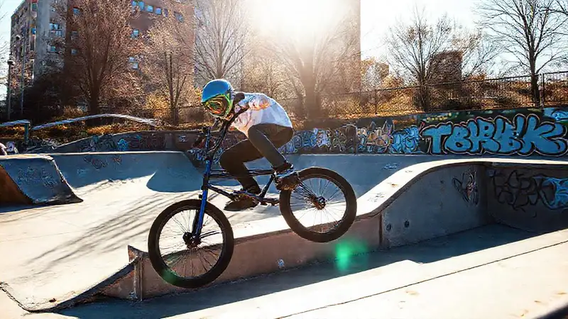 BMX en el parque