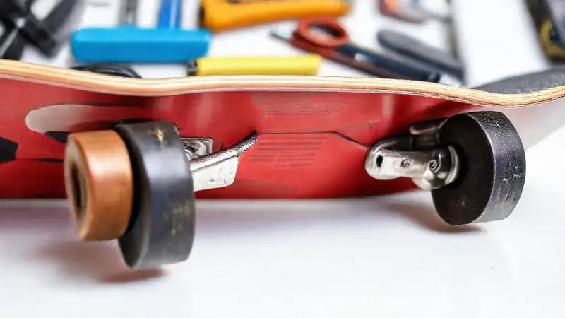 El skateboard requiere mantenimiento regular y seguro